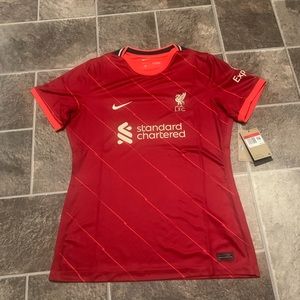 Nike Womens Liverpool FC Stadium Home Jersey DB2539-688 Size Large Slim Fit NWT